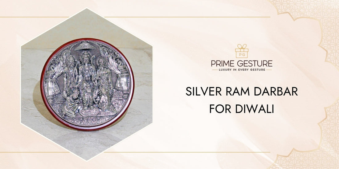 Silver Ram Darbar for Diwali