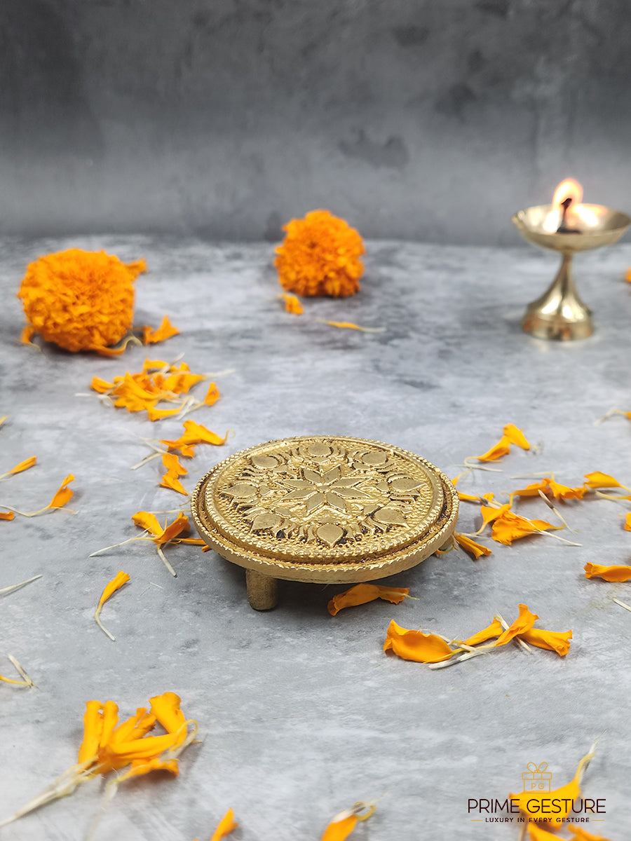 Brass Chowki for God Idols