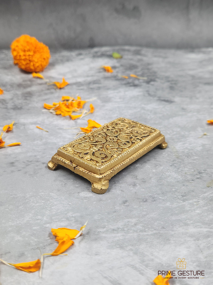 Brass Chowki for Pooja