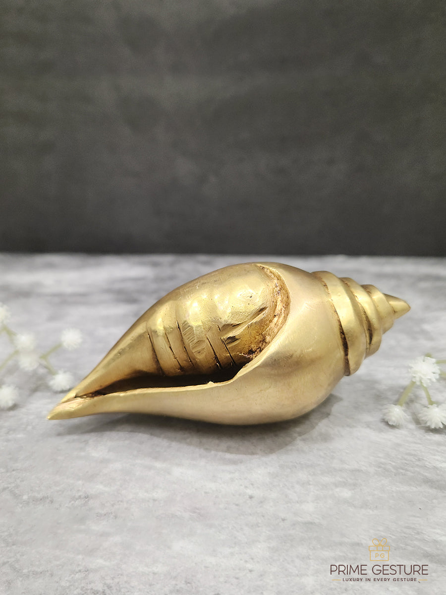 Brass Decorative Shankh Showpiece