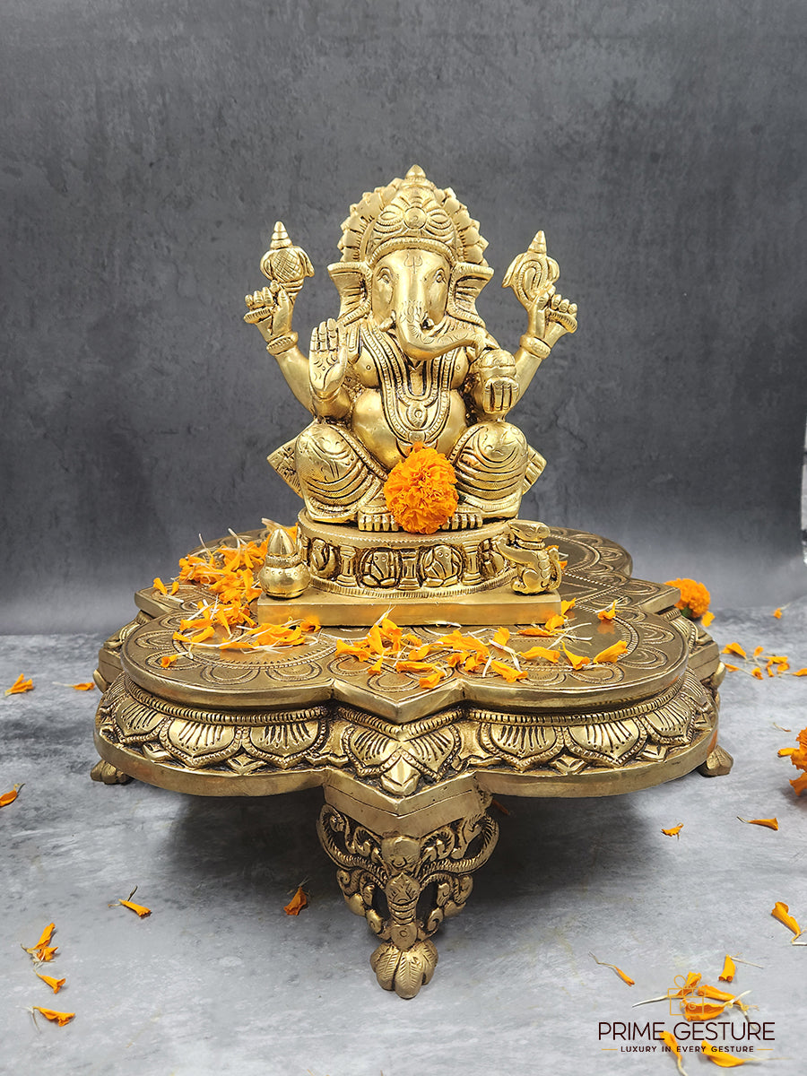 Brass Ethnic Chowki