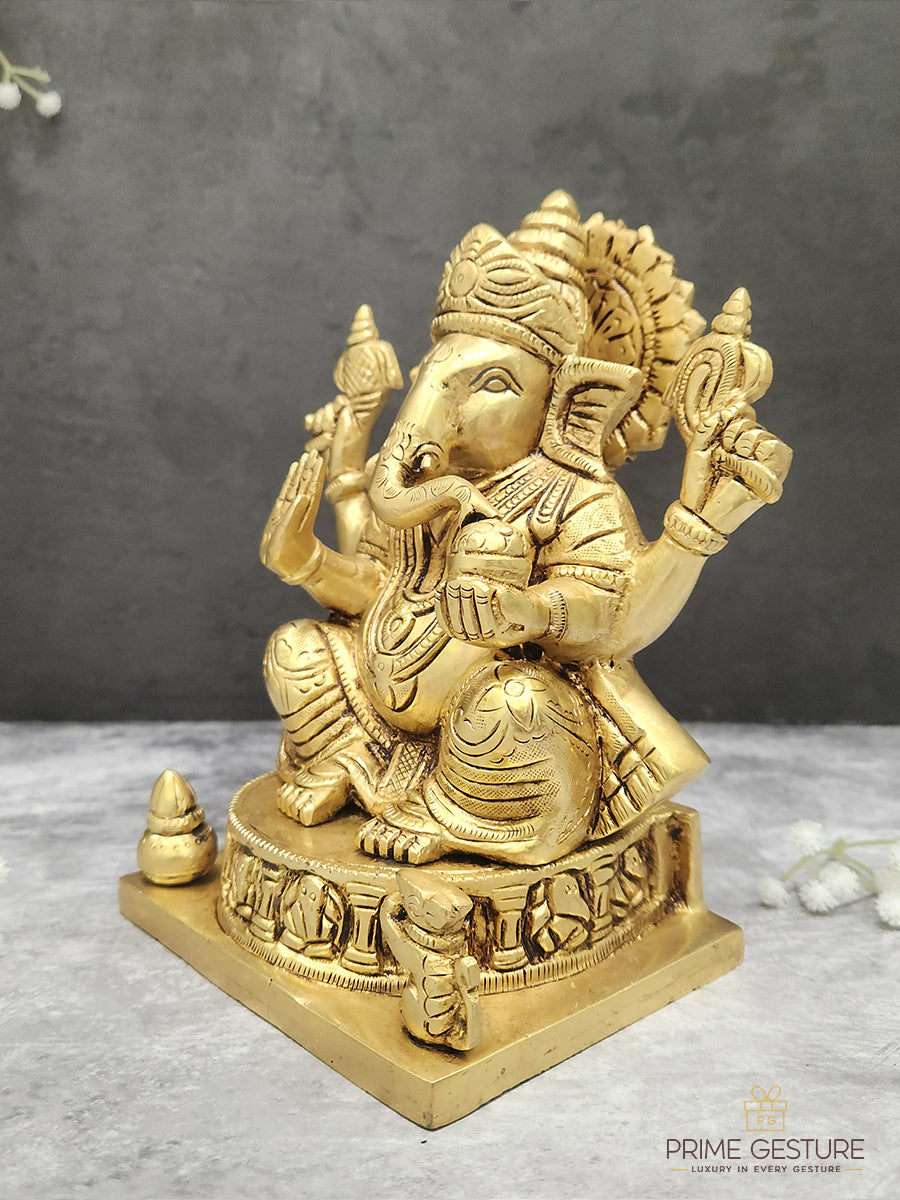 Brass Ganesh Statue