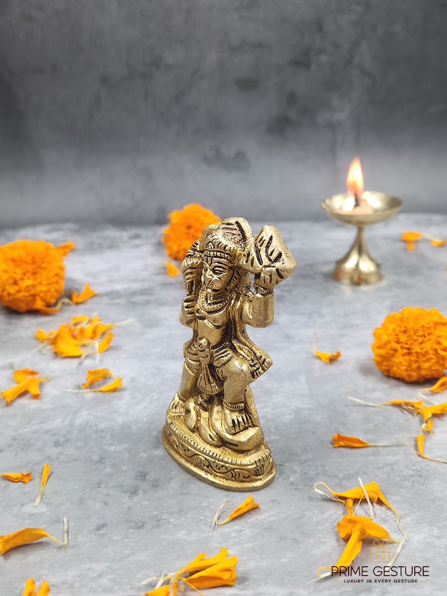 Brass Hanumanji Idol