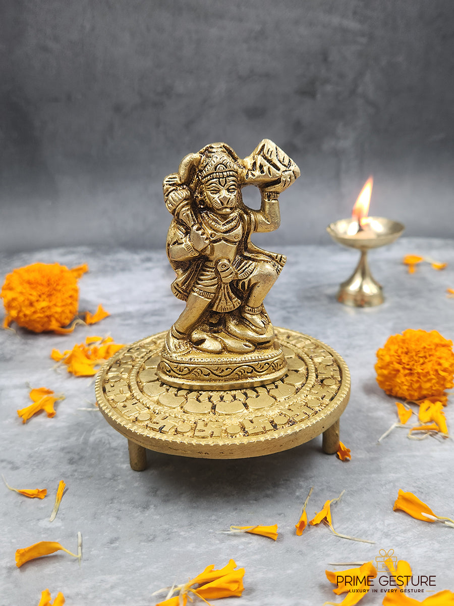 Brass Hanumanji Idol