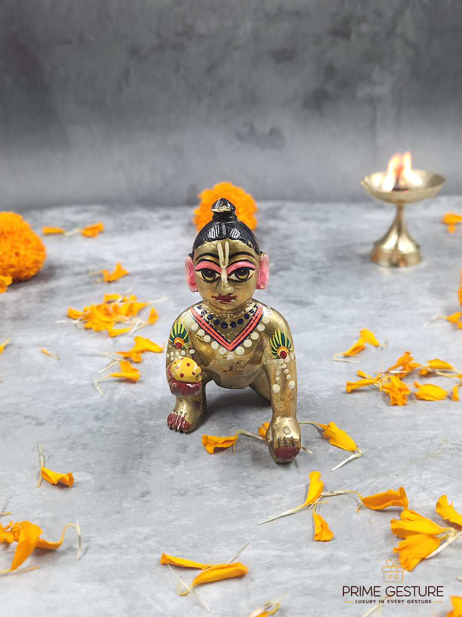 Brass Laddu Gopal