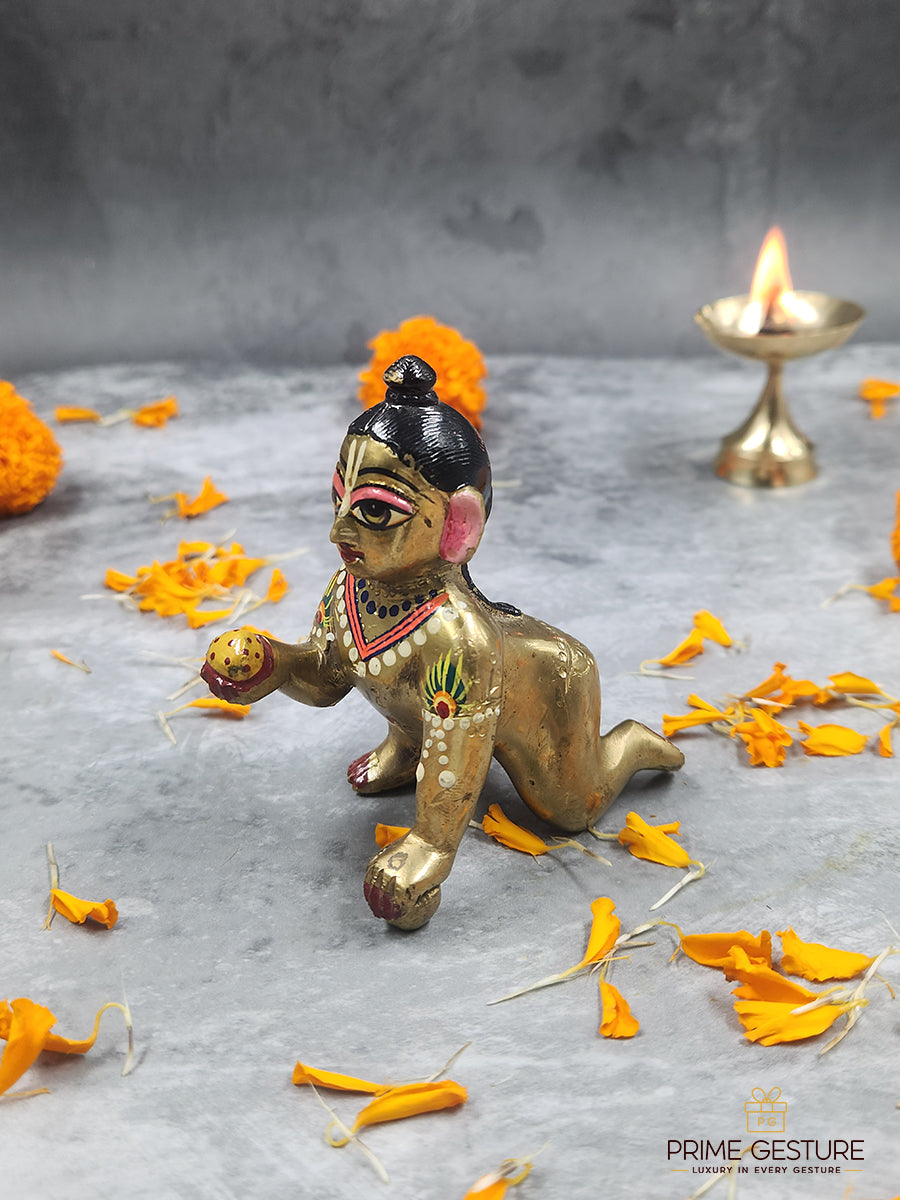 Brass Laddu Gopal
