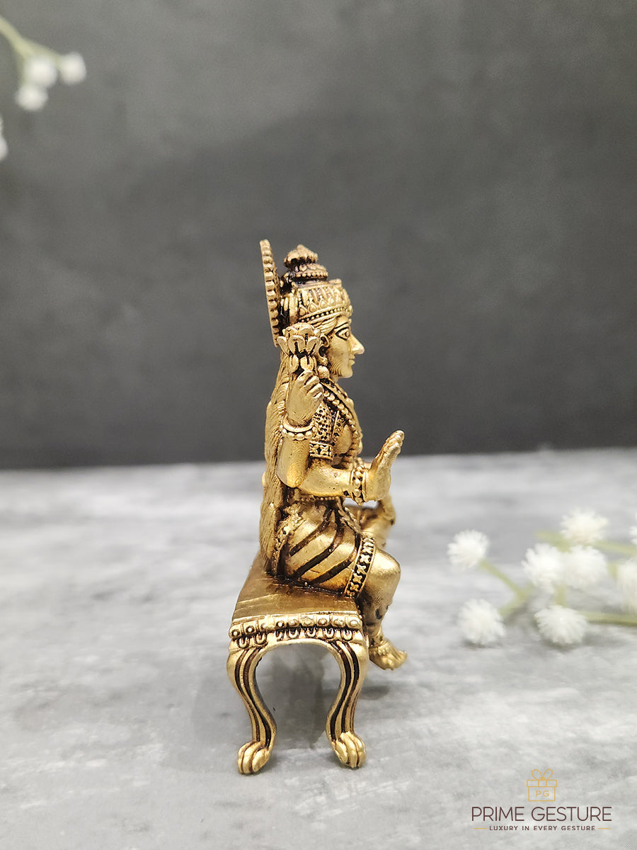 Brass Lakshmi Maa on Singhasan Idol