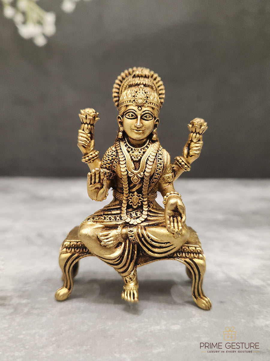 Brass Lakshmi Maa on Singhasan Idol