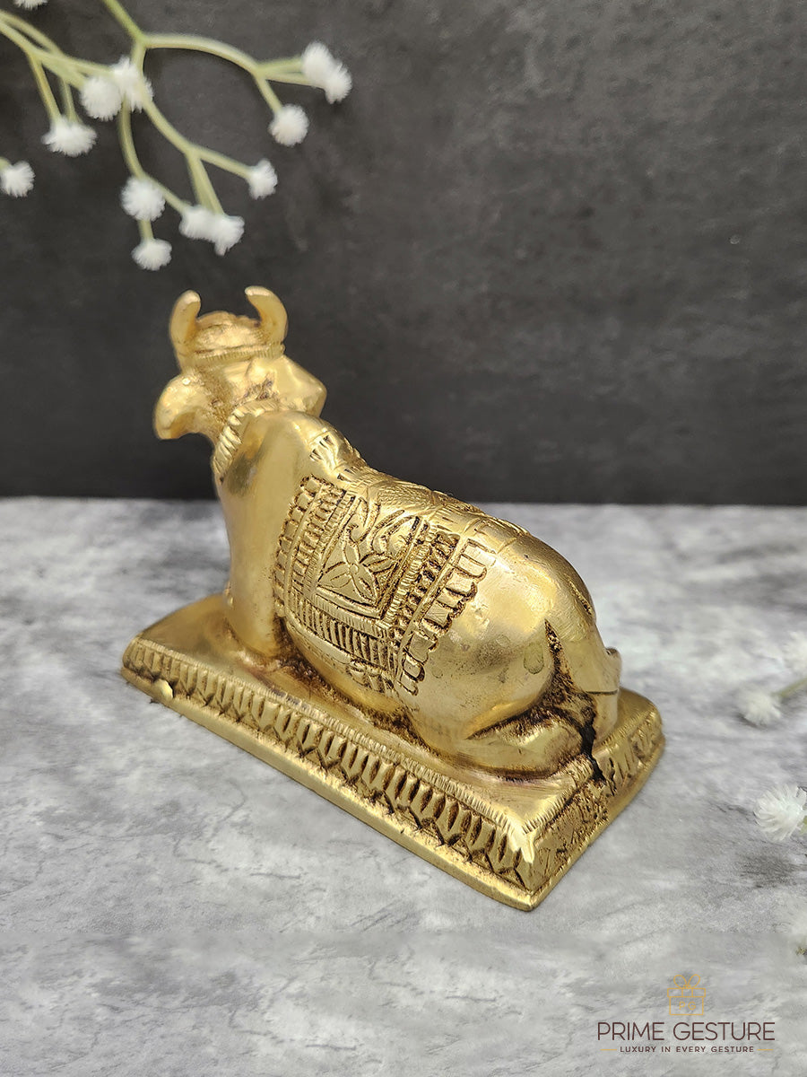 Brass Nandhi Idol
