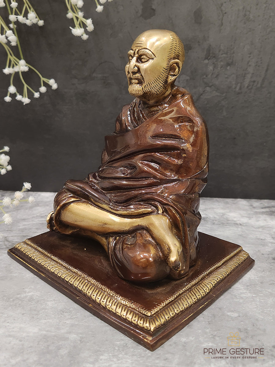 Brass Neem Karoli Baba Idol