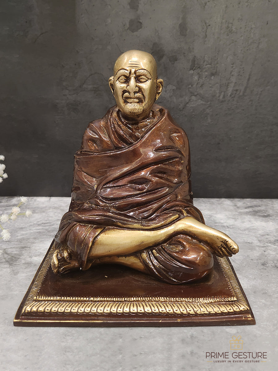 Brass Neem Karoli Baba Idol