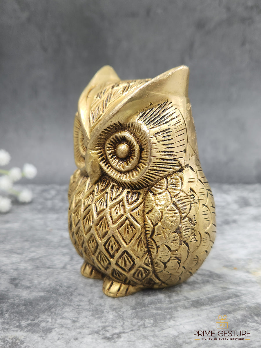 Brass Owl