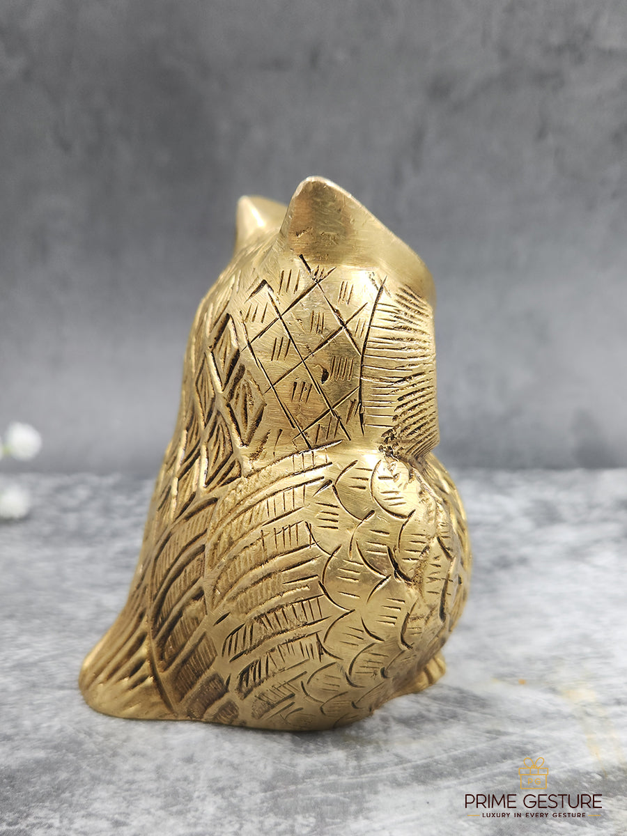 Brass Owl