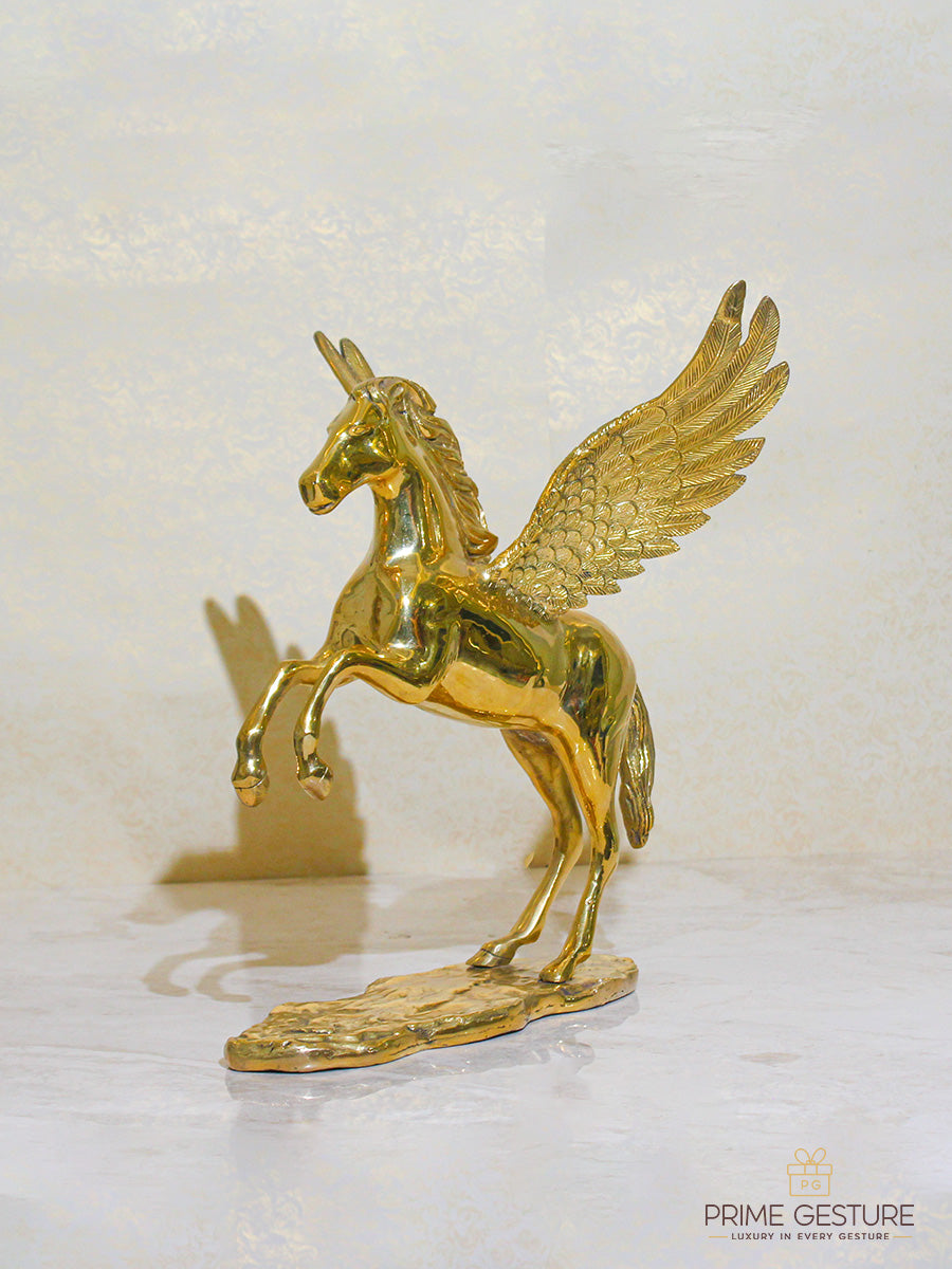 Brass Pegasus Animal Statue