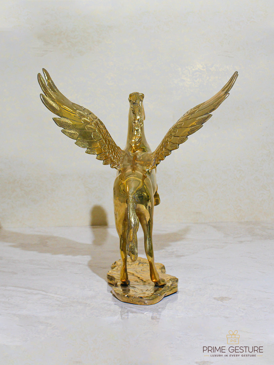 Brass Pegasus Animal Statue
