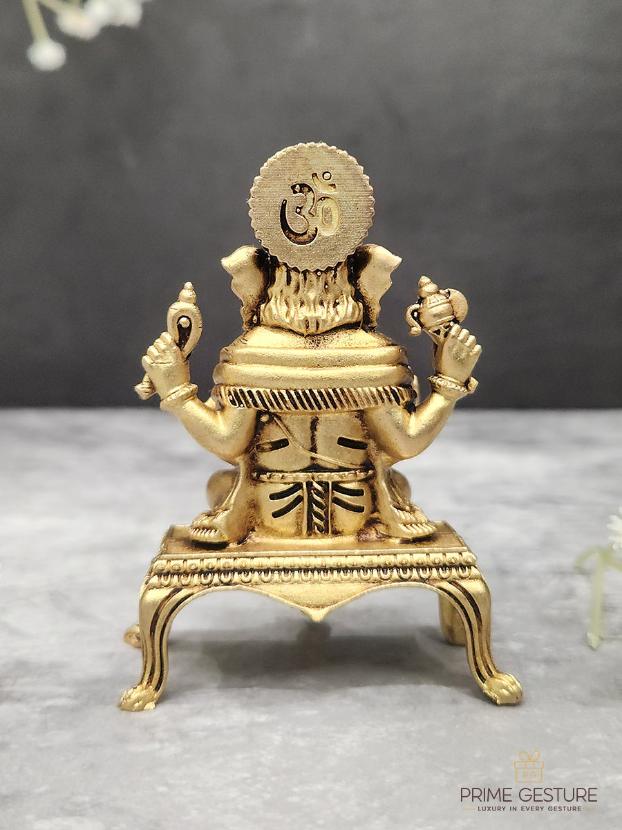 Brass Showpiece Ganesh Ji God Idol