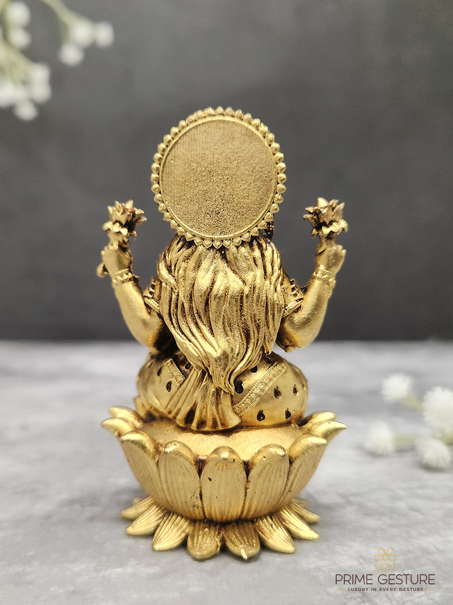 Brass Showpiece Laxmi Ji God Idol Statue