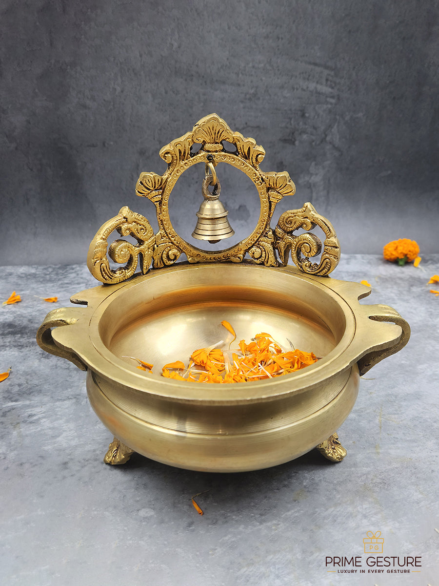 Brass Urli Decorative Bowl Vessel