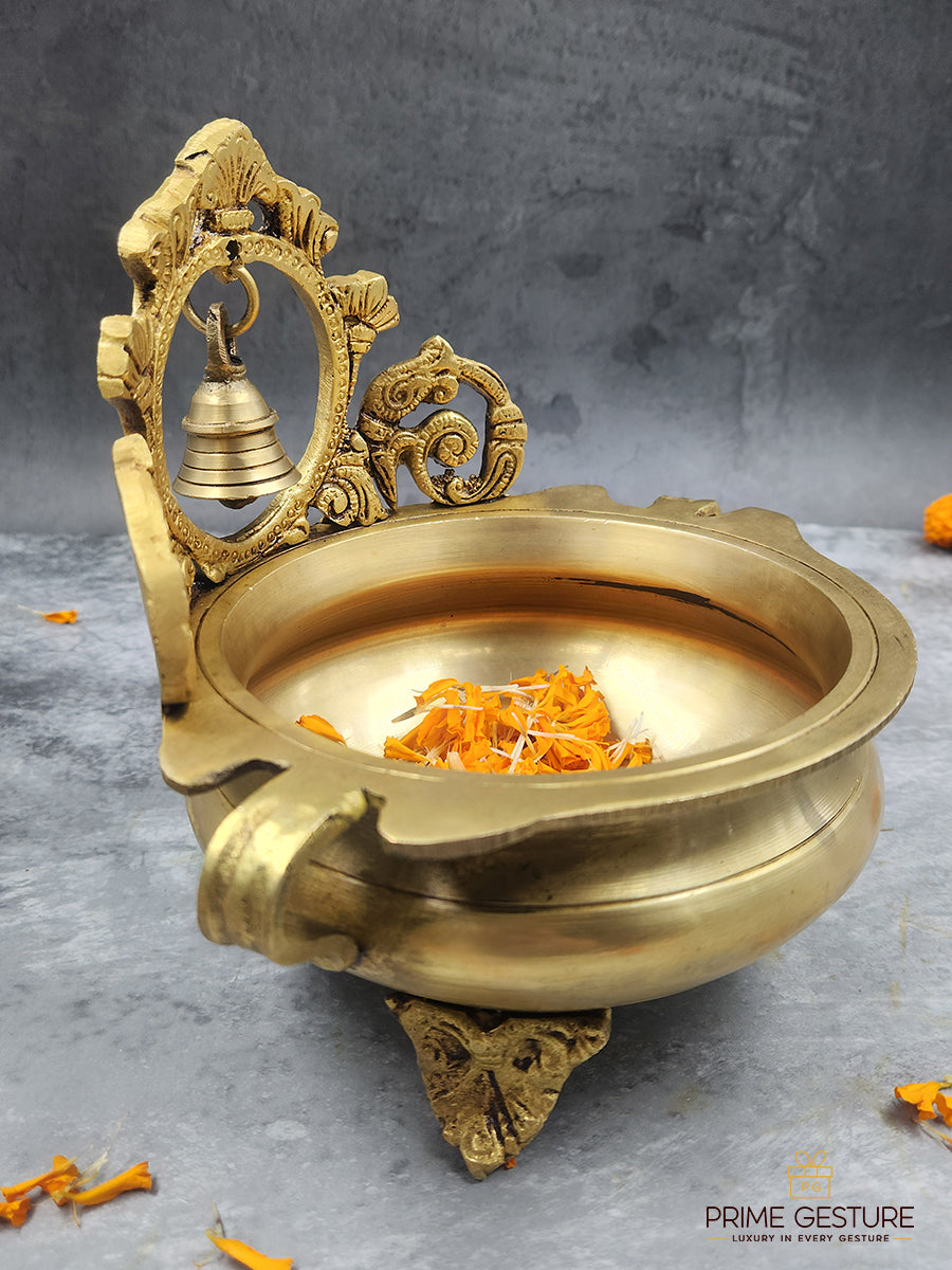 Brass Urli Decorative Bowl Vessel