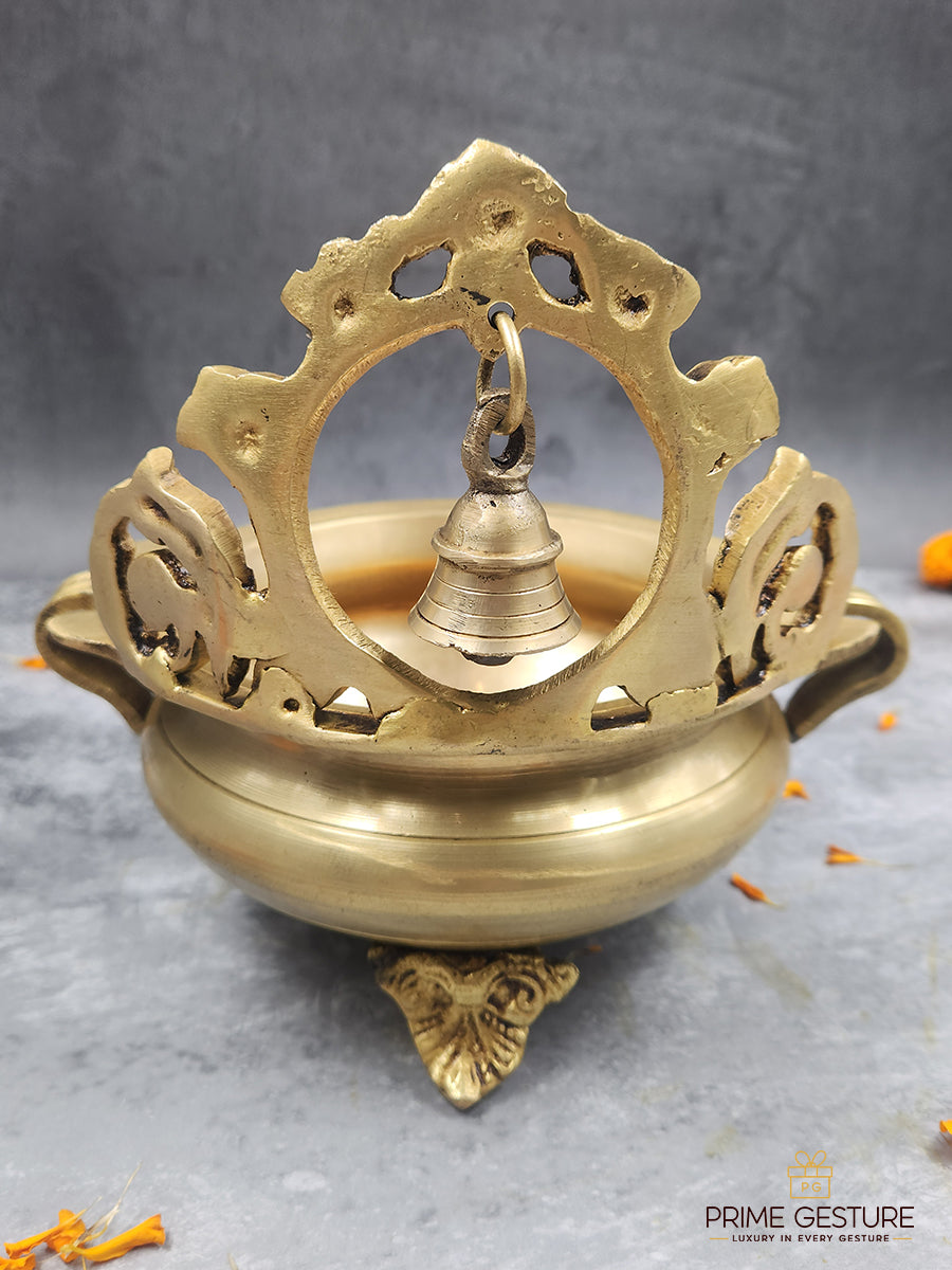 Brass Urli Decorative Bowl Vessel