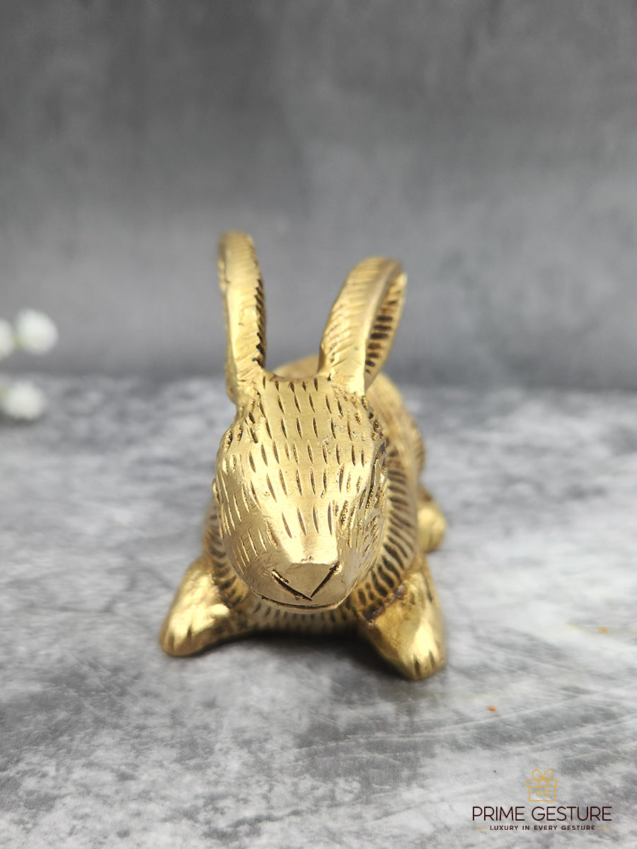 Brass metal rabit