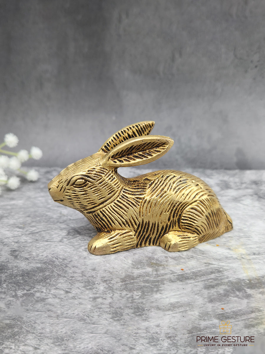 Brass metal rabit