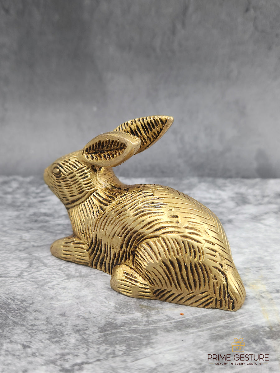 Brass metal rabit