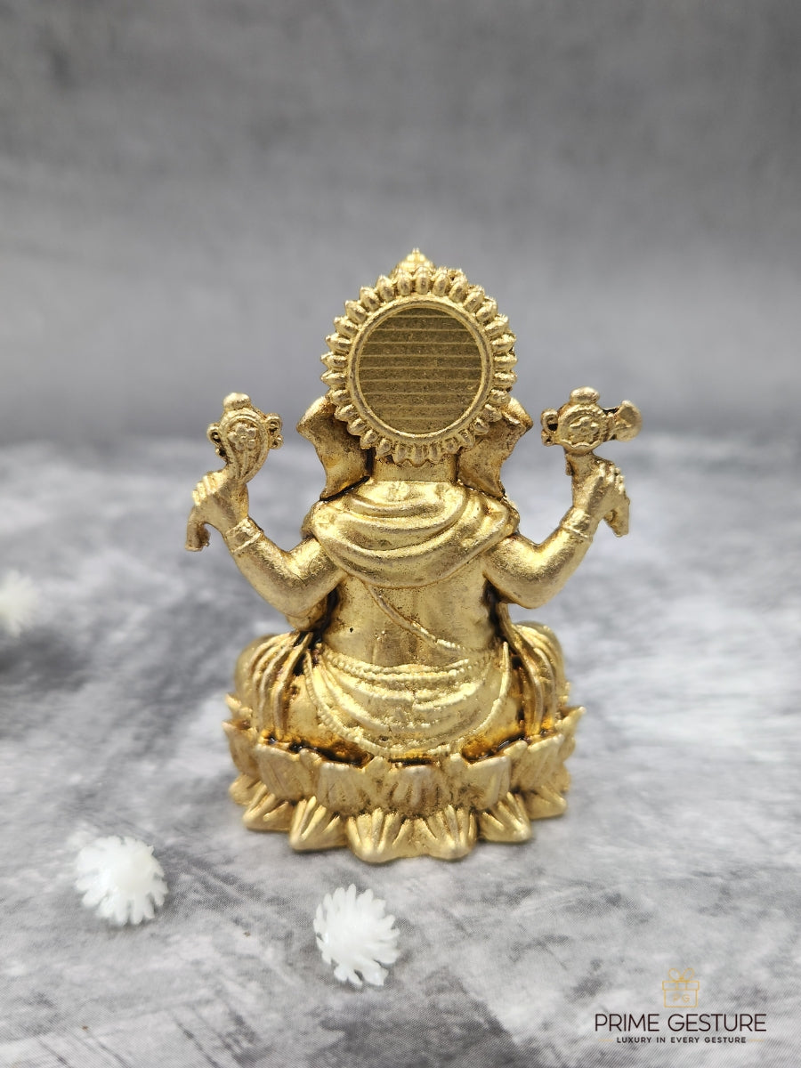 Brass Ganesh Ji Idol – Clarity, Confidence & Right Beginnings
