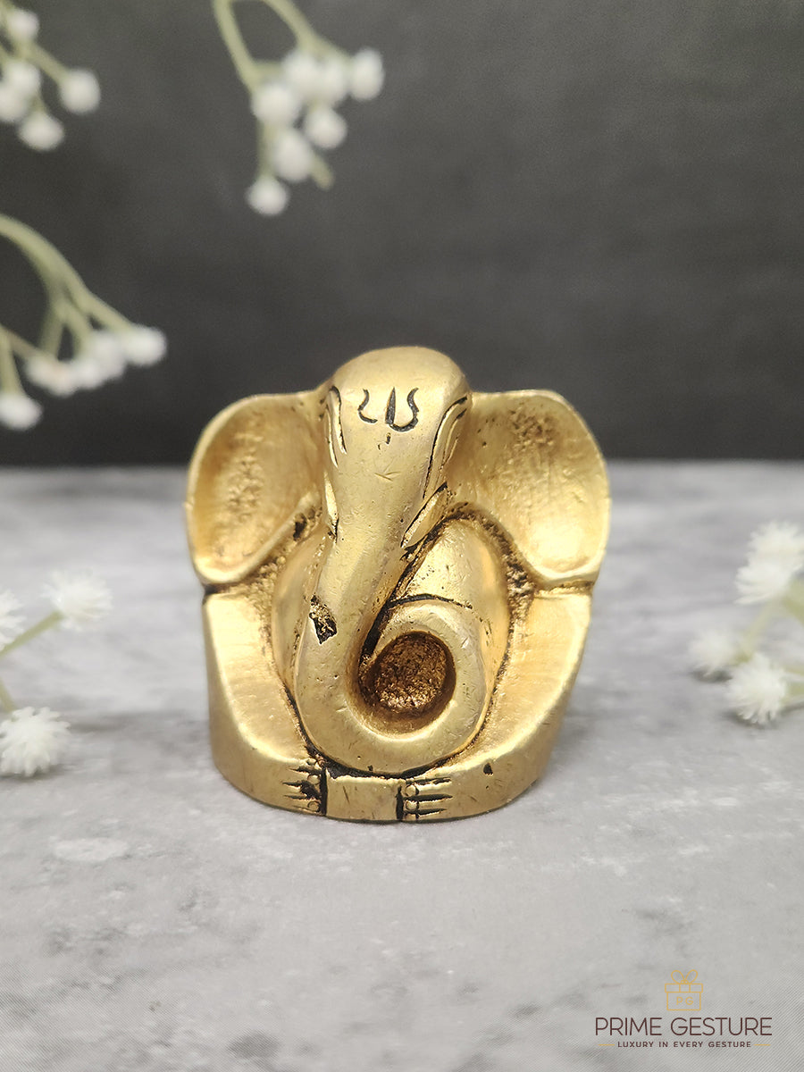 Good Luck Lord Ganesha Brass Statue