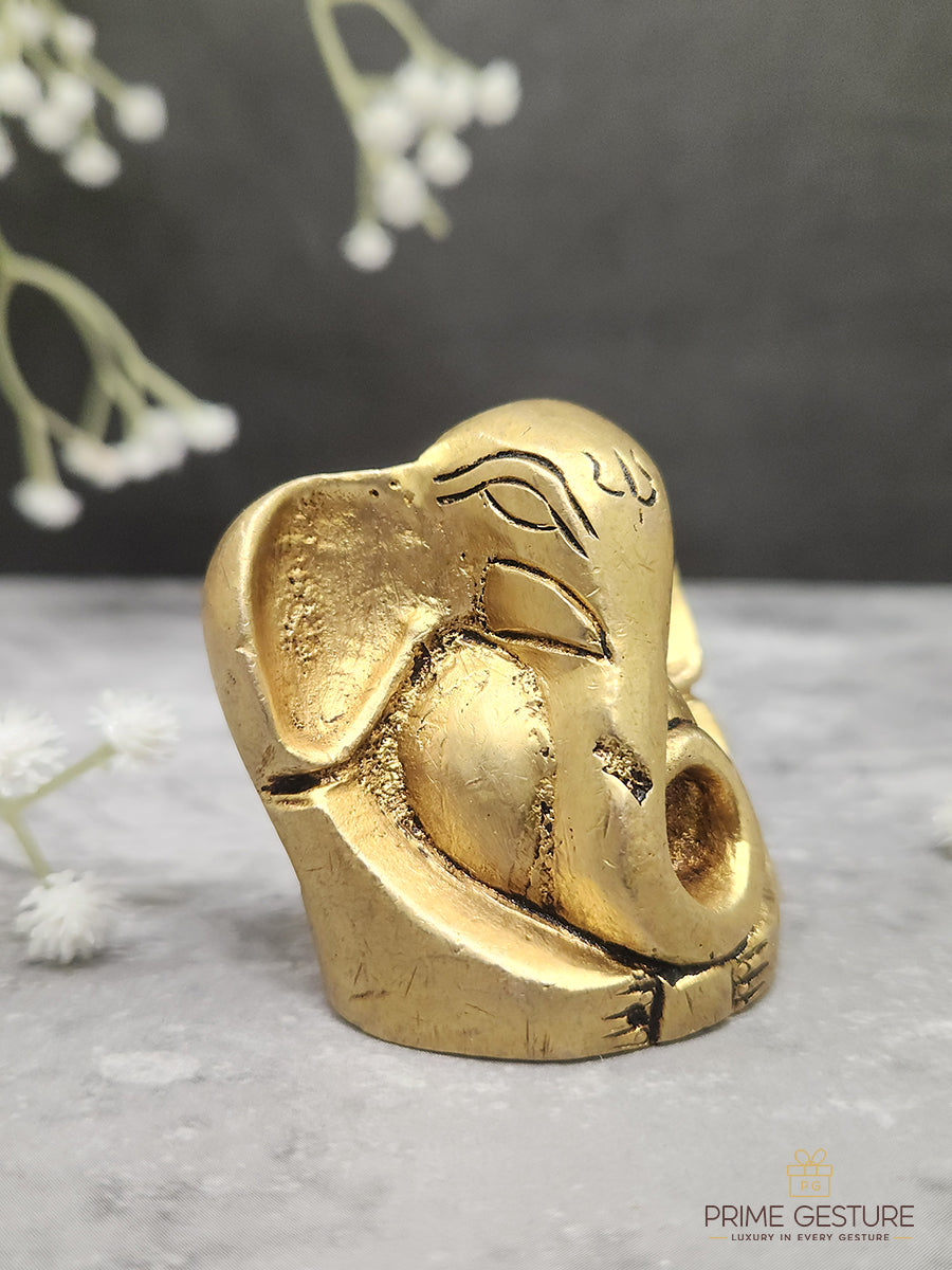 Good Luck Lord Ganesha Brass Statue