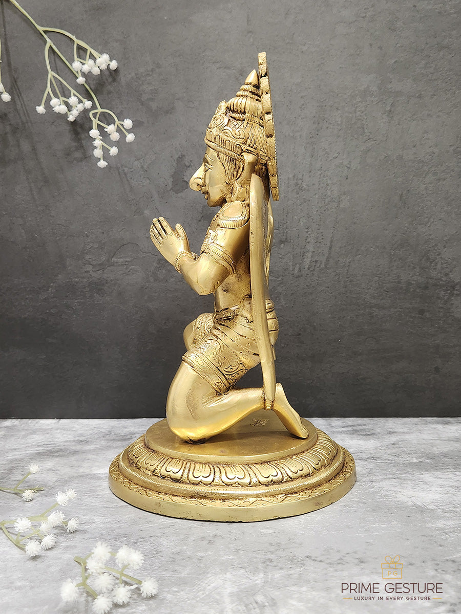 Lord Garuda Brass Idol
