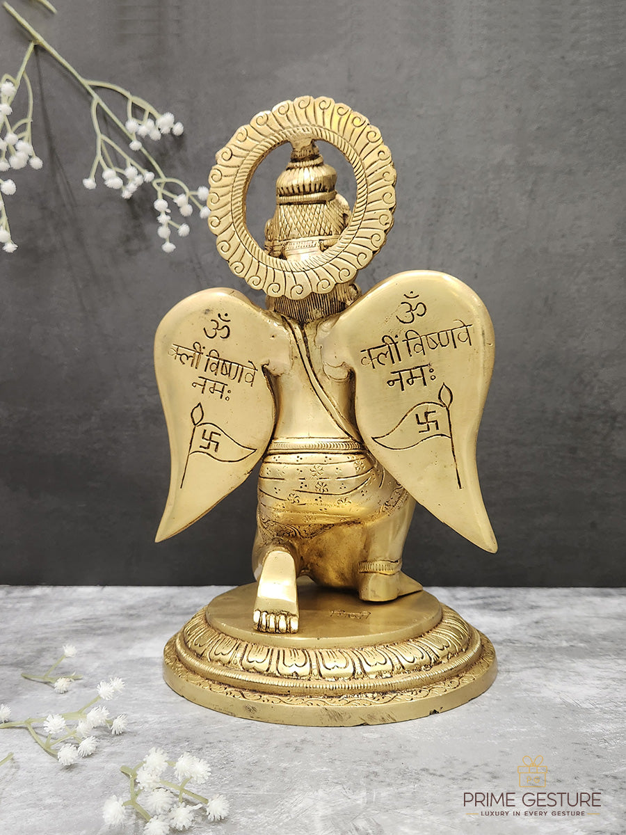 Lord Garuda Brass Idol