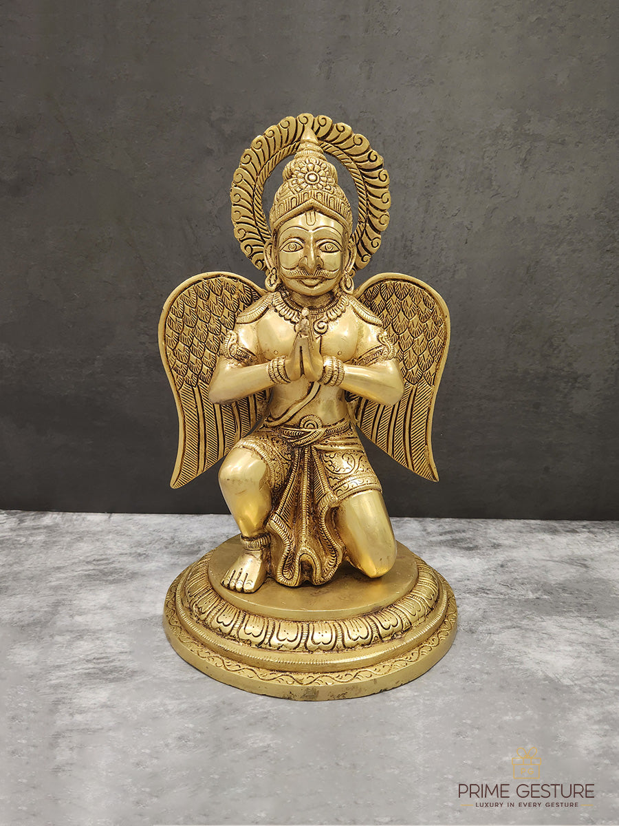 Lord Garuda Brass Idol