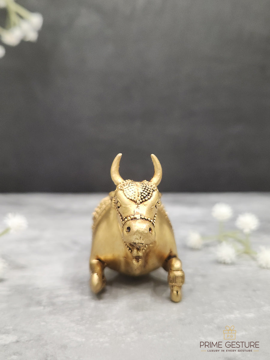 Nandi Ji Brass Idol