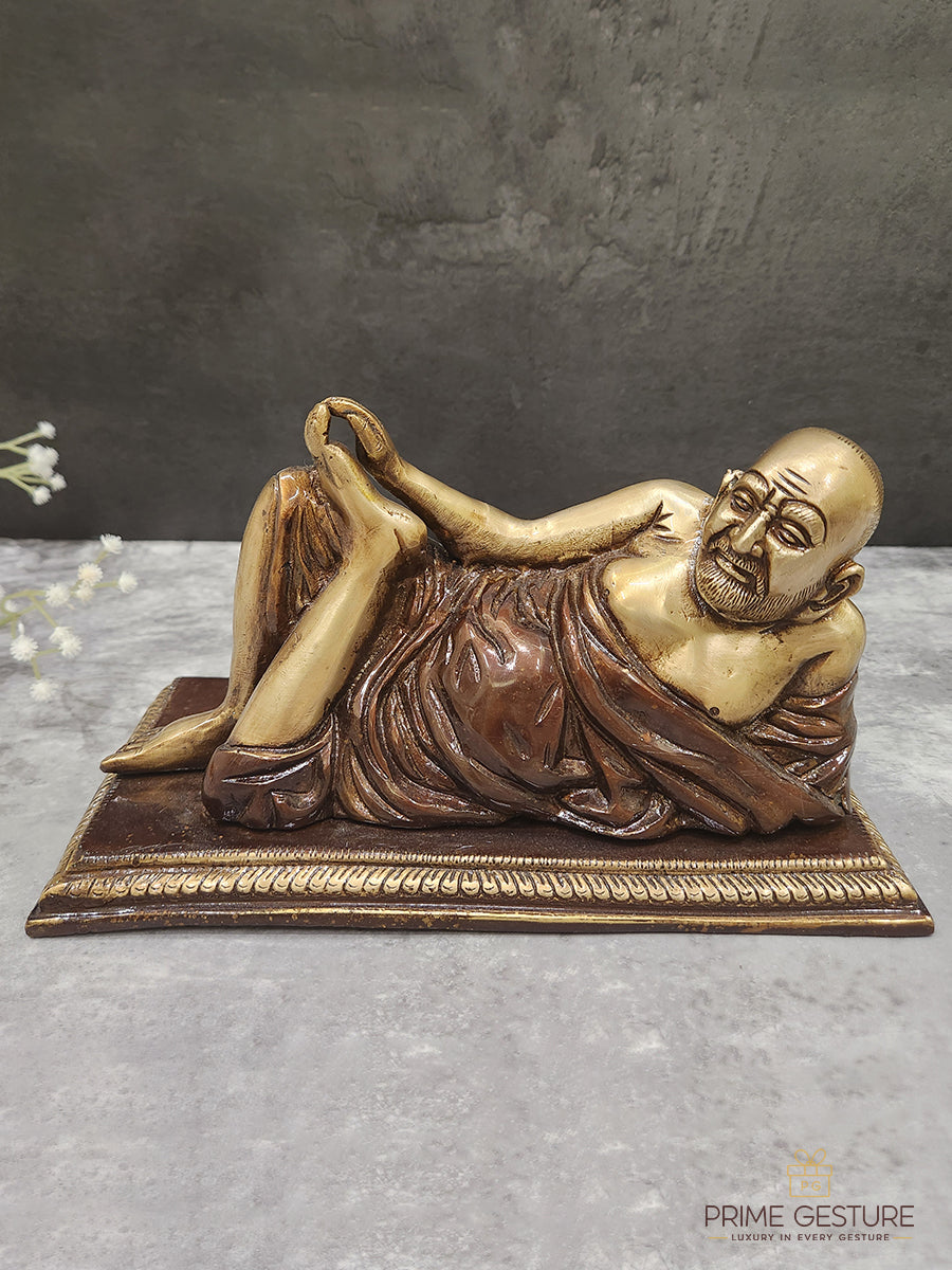 Neem Karoli Baba  Brass statue