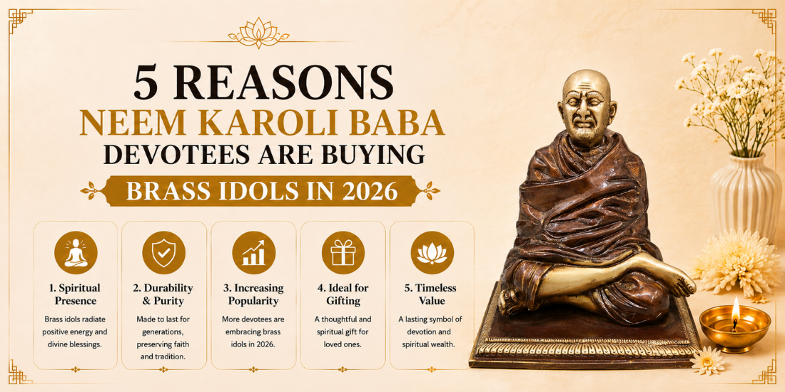 5 Reasons Neem Karoli Baba Devotees Are Buying Brass Idols in 2026