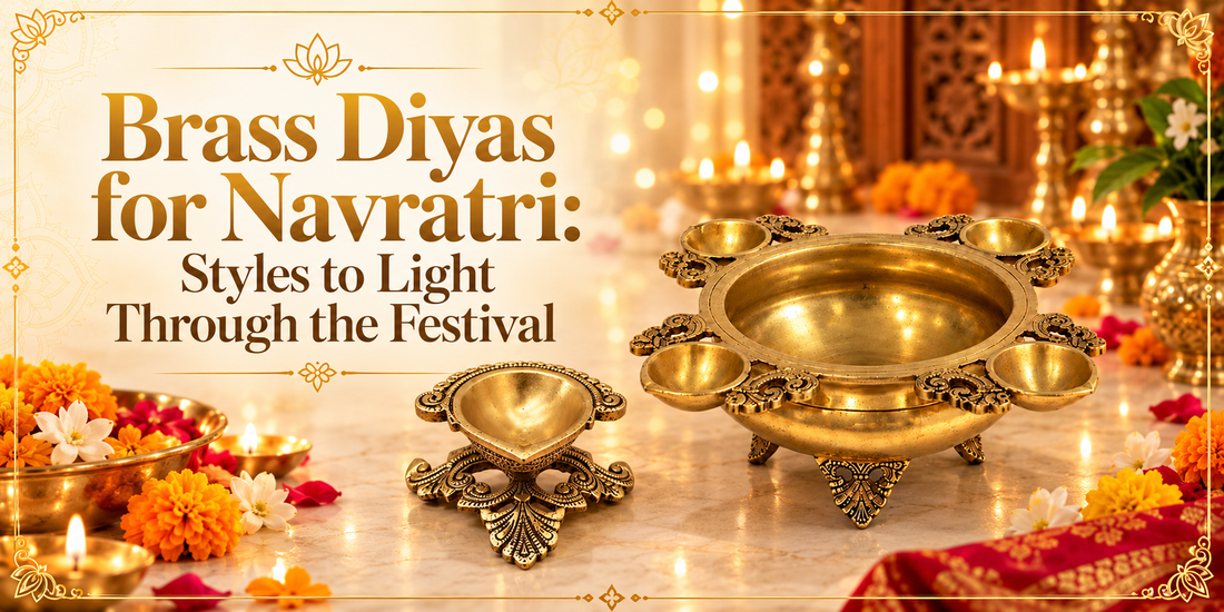 Brass Diyas for Navratri: Styles to Light Through the Festival