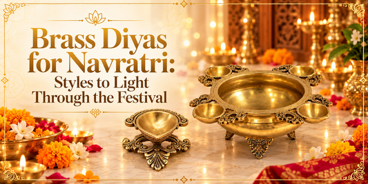 Brass Diyas for Navratri: Styles to Light Through the Festival