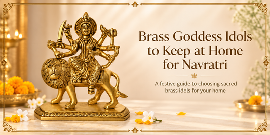 Brass Goddess Idols to Keep at Home for Navratri
