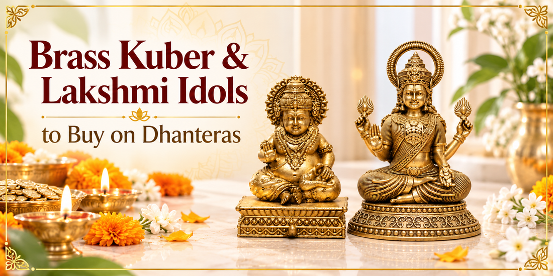 Brass Kuber & Lakshmi Idols to Buy on Dhanteras