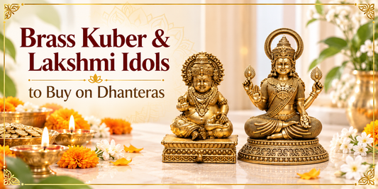 Brass Kuber & Lakshmi Idols to Buy on Dhanteras