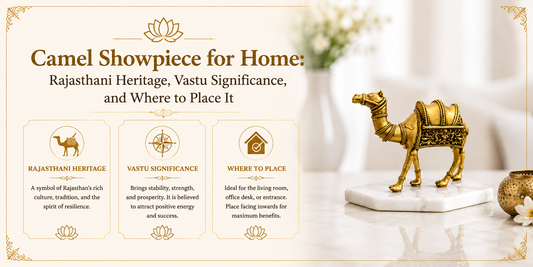 Camel Showpiece for Home: Rajasthani Heritage, Vastu Significance, and Where to Place It