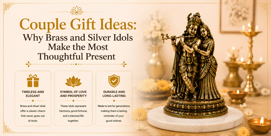 Couple Gift Ideas: Why Brass and Silver Idols Make the Most Thoughtful Present