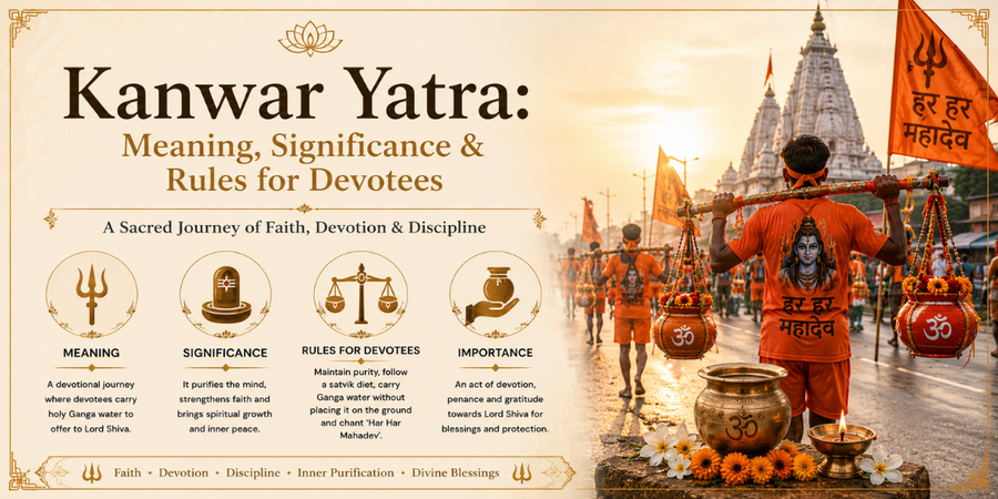 Kanwar Yatra: Meaning, Significance & Rules for Devotees