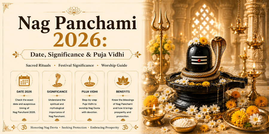 Nag Panchami 2026: Date, Significance & Puja Vidhi