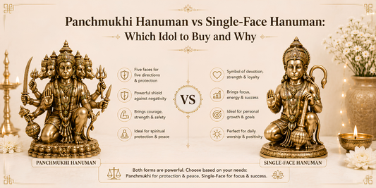 Panchmukhi Hanuman vs Single-Face Hanuman: Which Idol to Buy and Why