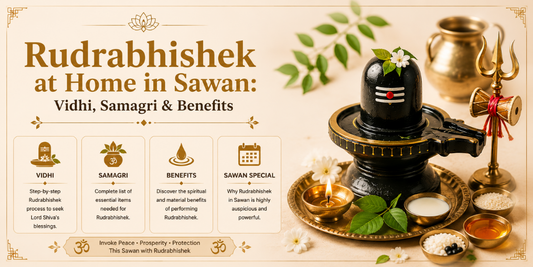 Rudrabhishek at Home in Sawan: Vidhi, Samagri & Benefits
