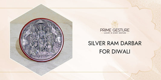 Silver Ram Darbar for Diwali