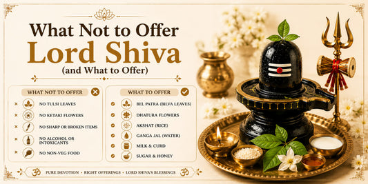 What Not to Offer Lord Shiva and What to Offer