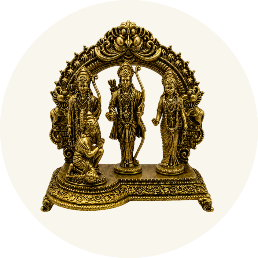 BRASS RAM DARBAR IDOLS